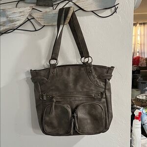 Under One Sky Dark Brown Shoulder Bag